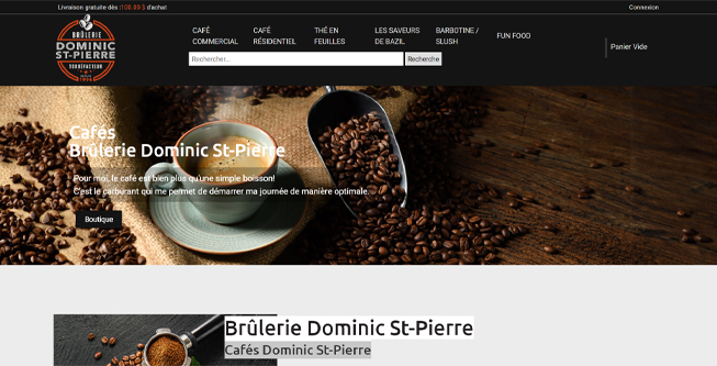 Cafés Dominic St-Pierre